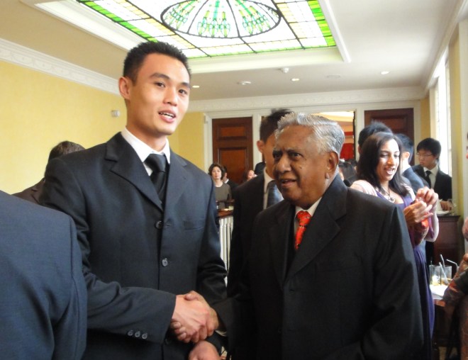 President of the Republic of Singapore, Mr S. R. Nathan