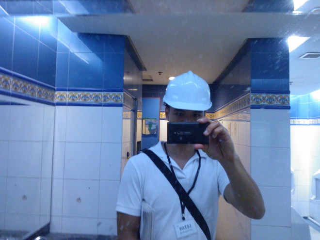 My day job, construction. 