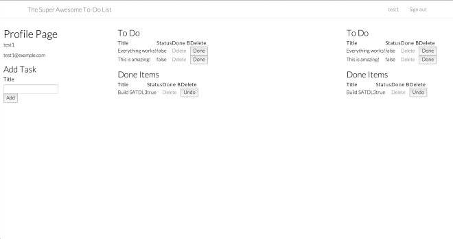 Functional version of the web app, still primitive but rapidly iterating. Great learning experience.